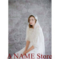 Juliet cap Wedding Veils Bridal Veils 2 Layers Vintage Appliques Ivory White Veil for Bride velos de novia 2019 Voiles Mariage