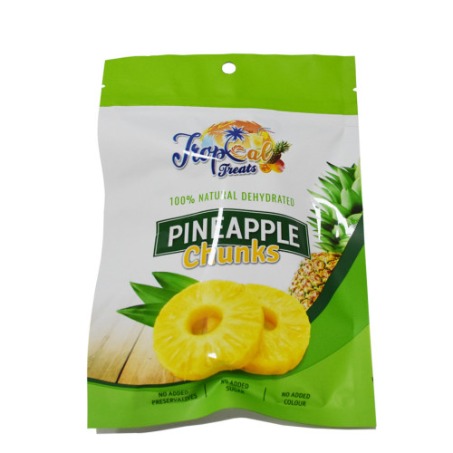 Aluminum Dried Fruit Packaging Custom Resealable Zipper Bag