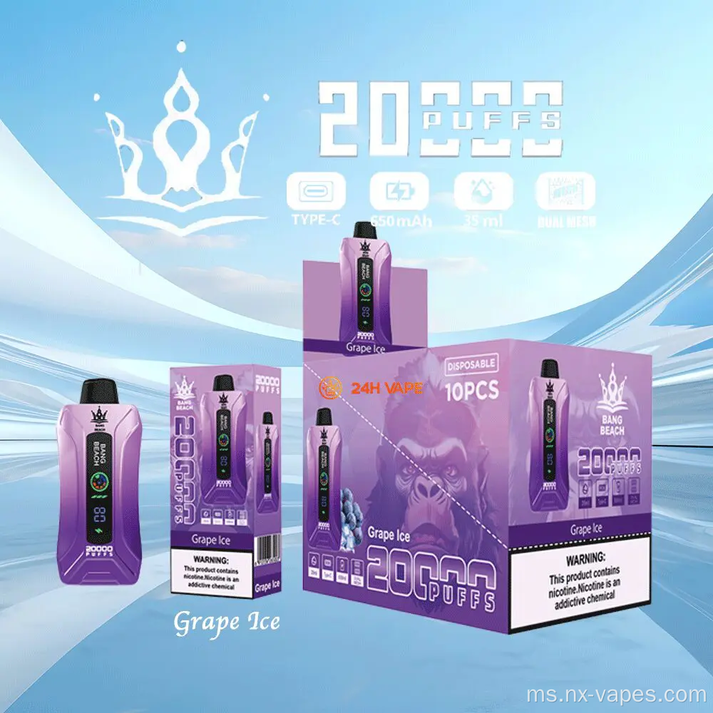Bang Bange 20k Puffs boleh dicas semula Vapes Borong Borong