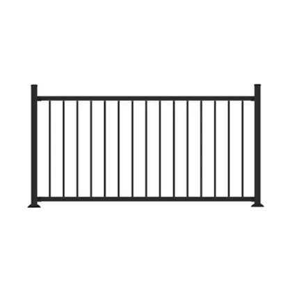 Aluminum Deck Railing Posts Black Deck Aluminum Balcony Railing