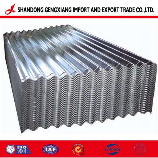 SGCC Galvanzied Corrugated Roofing Sheet Gi Steel for Building