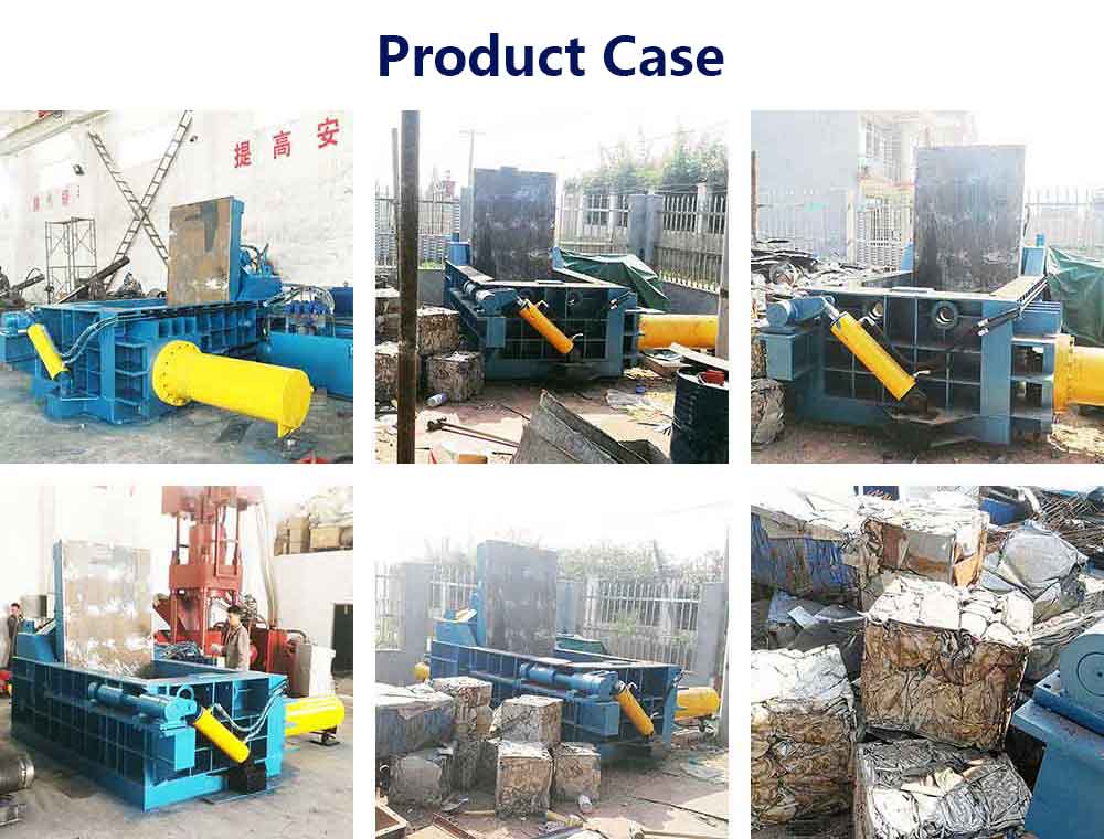 Automatic Metal Scrap Compactor Machine