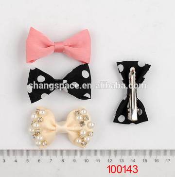 Newest good quality silver tone hair barrettes