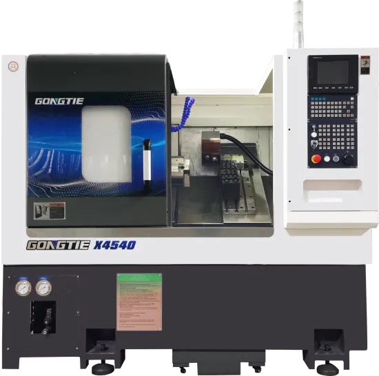 Tilt Bed Lathe with High Precision Hydraulic Chuck CNC Machine