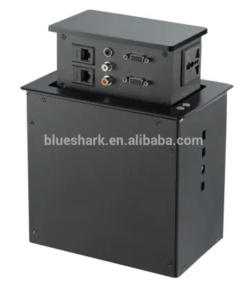 High technical desktop electric vertical lift power socket