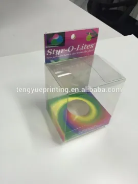 led bulb box/led bulb packaging/led light packaging box clear plastic