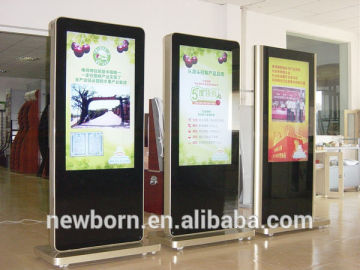 42'' Advertising player indoor ground standing shopping mall airport metro station bank smart android