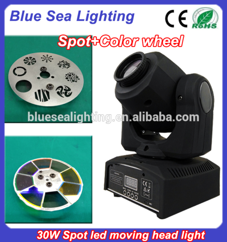 Hotsale DMX spot 30w led cheap led party lights