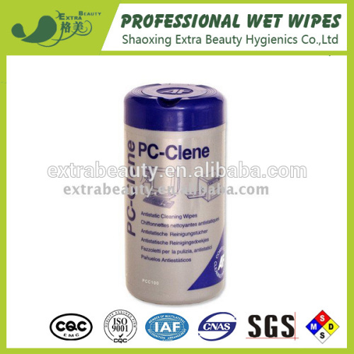 china supplier computer cleaning wet wipes