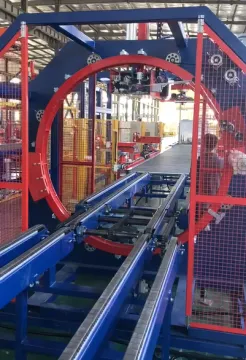 automatic certification horizontal ring wrapping machine