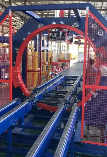 automatic certification horizontal ring wrapping machine
