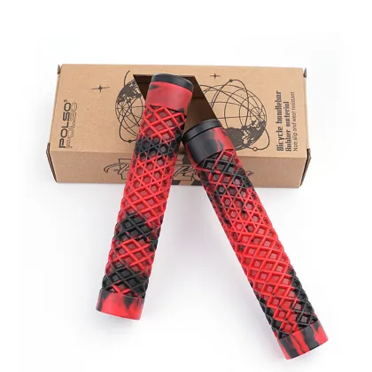 Fixed Gear Grip Anti-slip Bike Rubber Bicycle Handlebar Grips