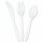 Medium Weight Meal Plastic Kitchen Napkin Fork Knife