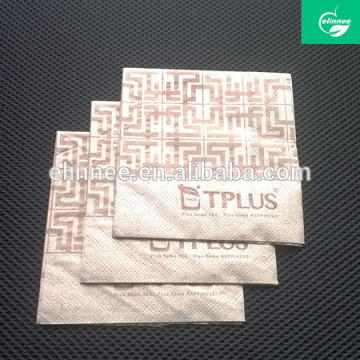 OEM available virgin pulp unbleached napkin paper