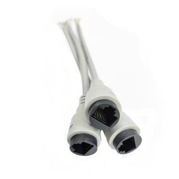 Female RJ45 Socket Earthnet Cable for Monitor
