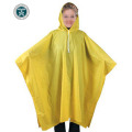 High quality Logo printed PVC Rain Poncho