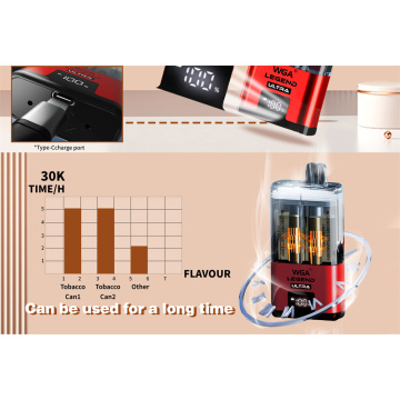 WGA 30000 Disposable Vape 2 in 1 flavor device