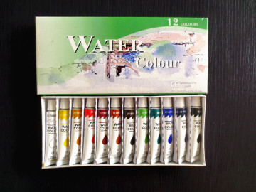12 pcs water color,stationery set for kids