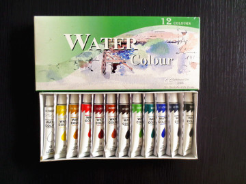 12pcs Water Color Paint Set,poster color paint set