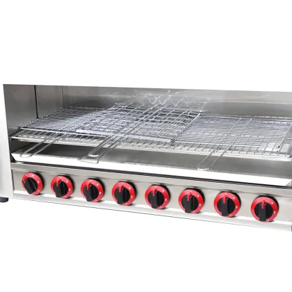 Commercial Gas Salamander Oven - High Quality Stainless Steel Hanging Lift Kitchen Salamander