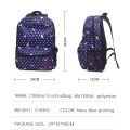 Oxford cloth digital printed book bag for children