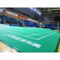 Podłogi sportowe z PVC do badmintona zatwierdzone przez BWF