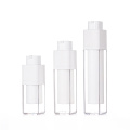 Square Empty Twist Up Airless Fashion Lotion Bottle