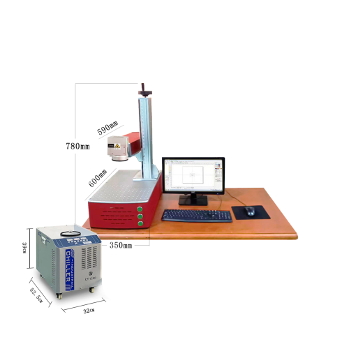 Macchina per marcatura laser UV per vetro e plastica