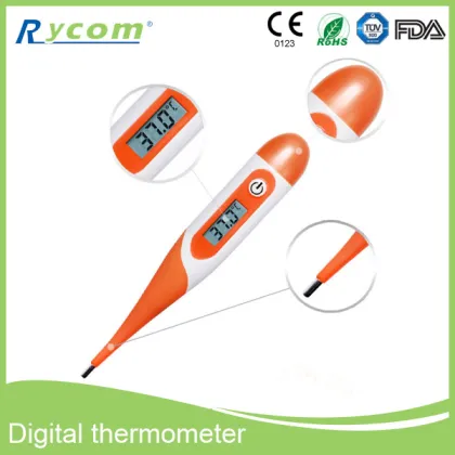 Flexible Digital Thermometer Waterproof Instant Read Thermometer