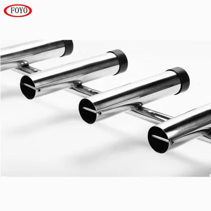 FOYO Brand Fishing Bracket Launcher 4 Rod Rack - Fishing Holder and Rod Rack