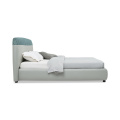 Elegant Fancy Modern Simple Design Soft Italian Bed