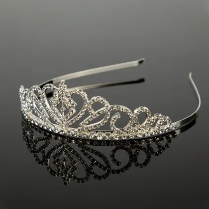 Children's Diamond Crown Bridal Headwear