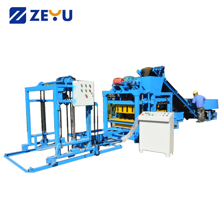 Automatic cement brick block making machine