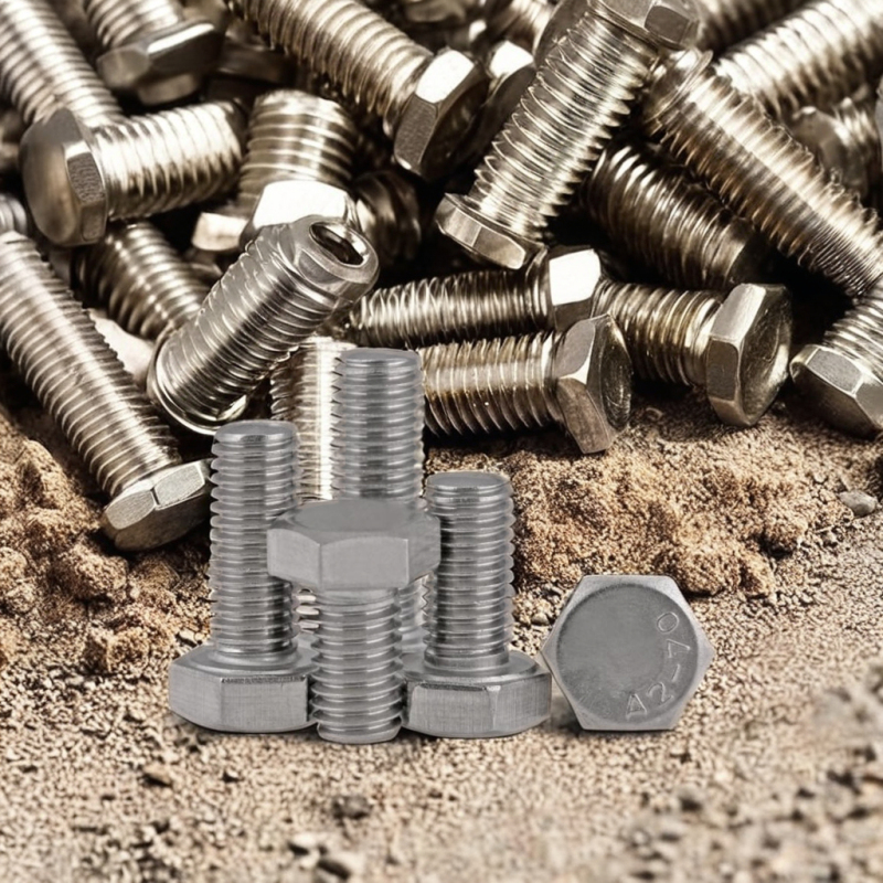 China Fastener Stainless Steel Hex Bolt DIN 933 M32 A2 70 Fast Industry Plain Finish