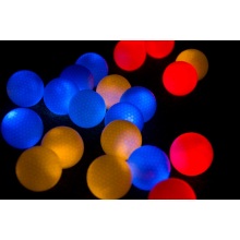 Colorful Flashing Night Glowing LED Golf Ball