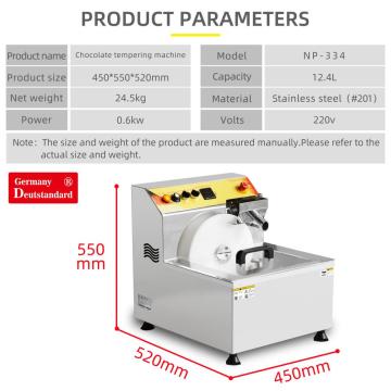 OEM Edelstahl -Schokoladen -Temperaturmaschine zum Verkauf