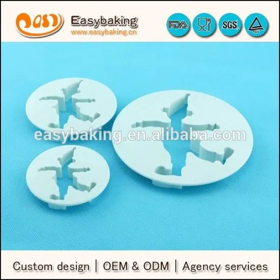 Plastic Cake Tools Clown Fondnant Cake Decorating Cutter