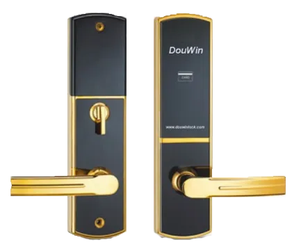 Hot selling smart door lock intelligent card switch door lock high security electronic door lock