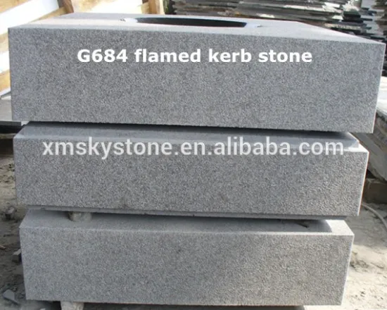 black cheap g684 garden kerbing stone