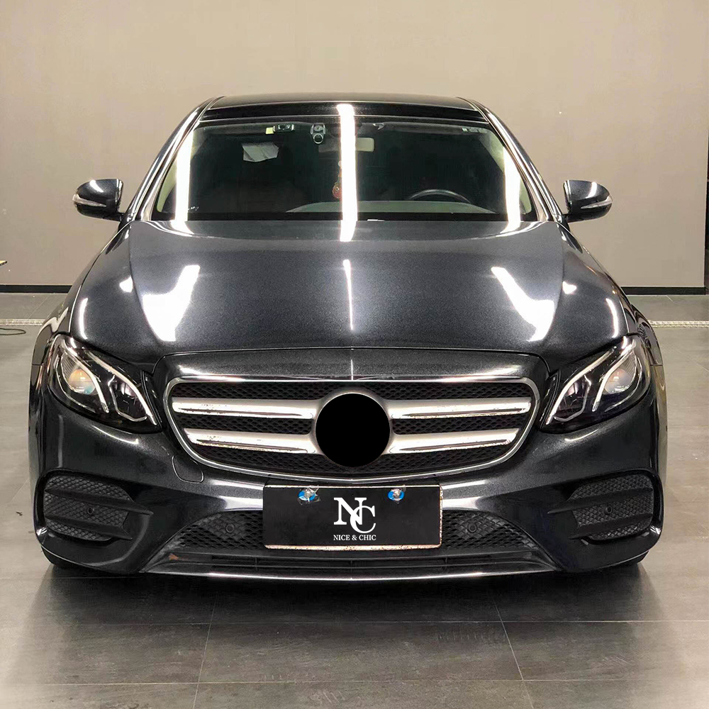 Glossy Pearl Black wrap for car