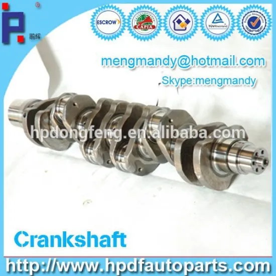 4BT engine Crankshaft, Assembly 3929037 for dongfeng/excavator engine parts                        
                                                Quality Assured