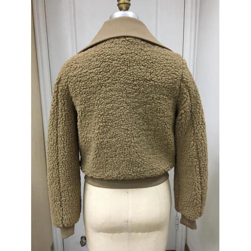Jaket Bulu Imitasi Wanita