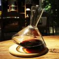 Set di vetro di vino rosso a rotolamento in cristallo da 1 litro