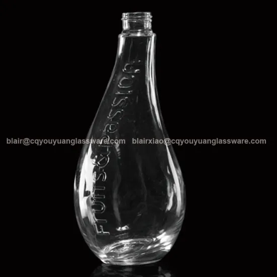 Fancy 35CL Glass Bottle Empty Shampoo Bottles Shanghai