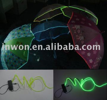 Welted el wire