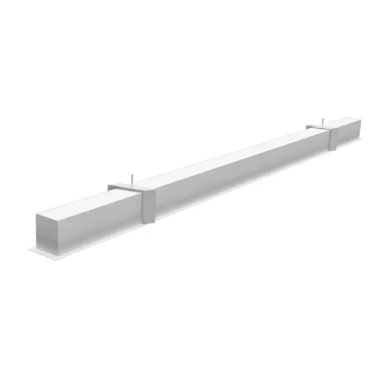 Recessed lampara colganted led ceiling decor linear led light fixture