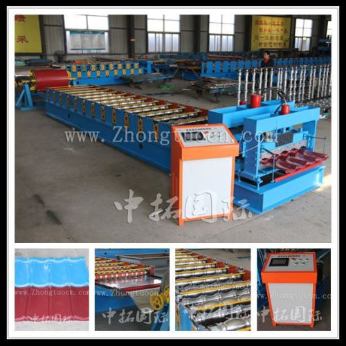 automatically color tile roll forming machine, metal rolling machines