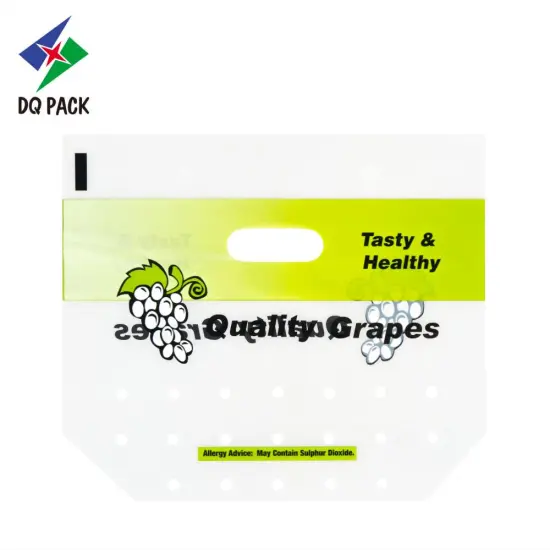 Vegetable Fruit Vent Transparent Bag