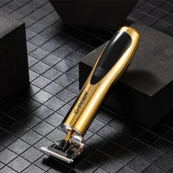 Silent Stainless Steel Blade Smart Electric Hair Clippers