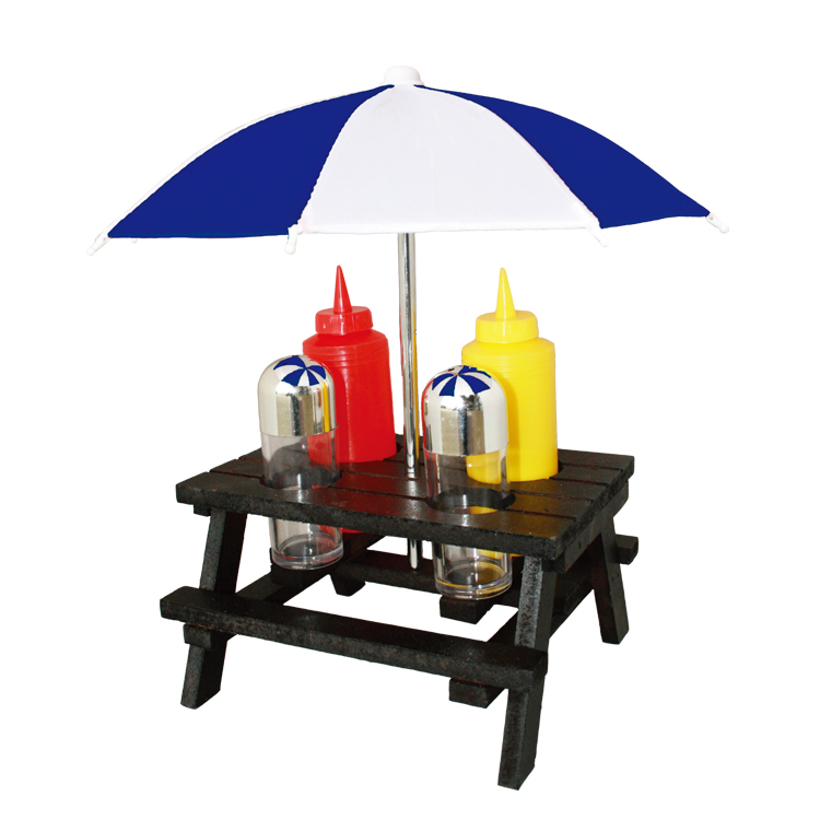 bbq grill condiment set